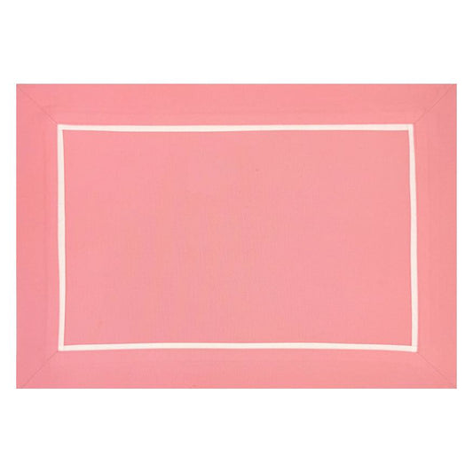 The Classic light pink placemats.