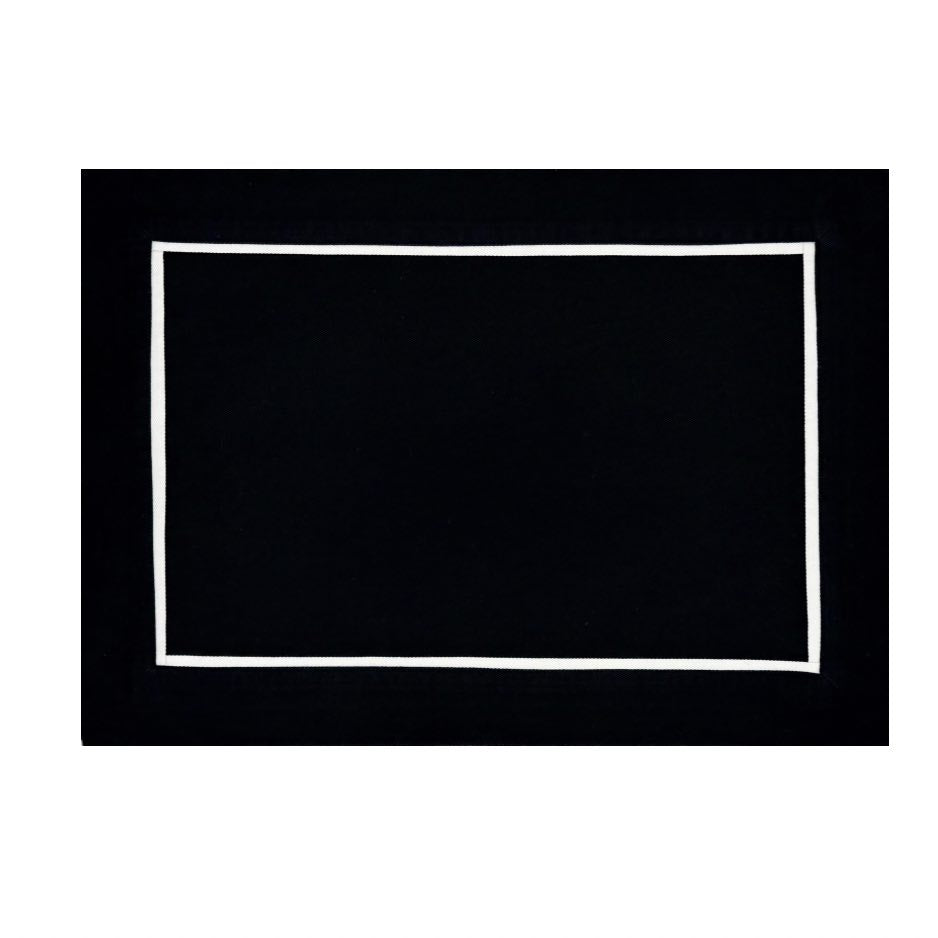 The Classic B&W placemats.