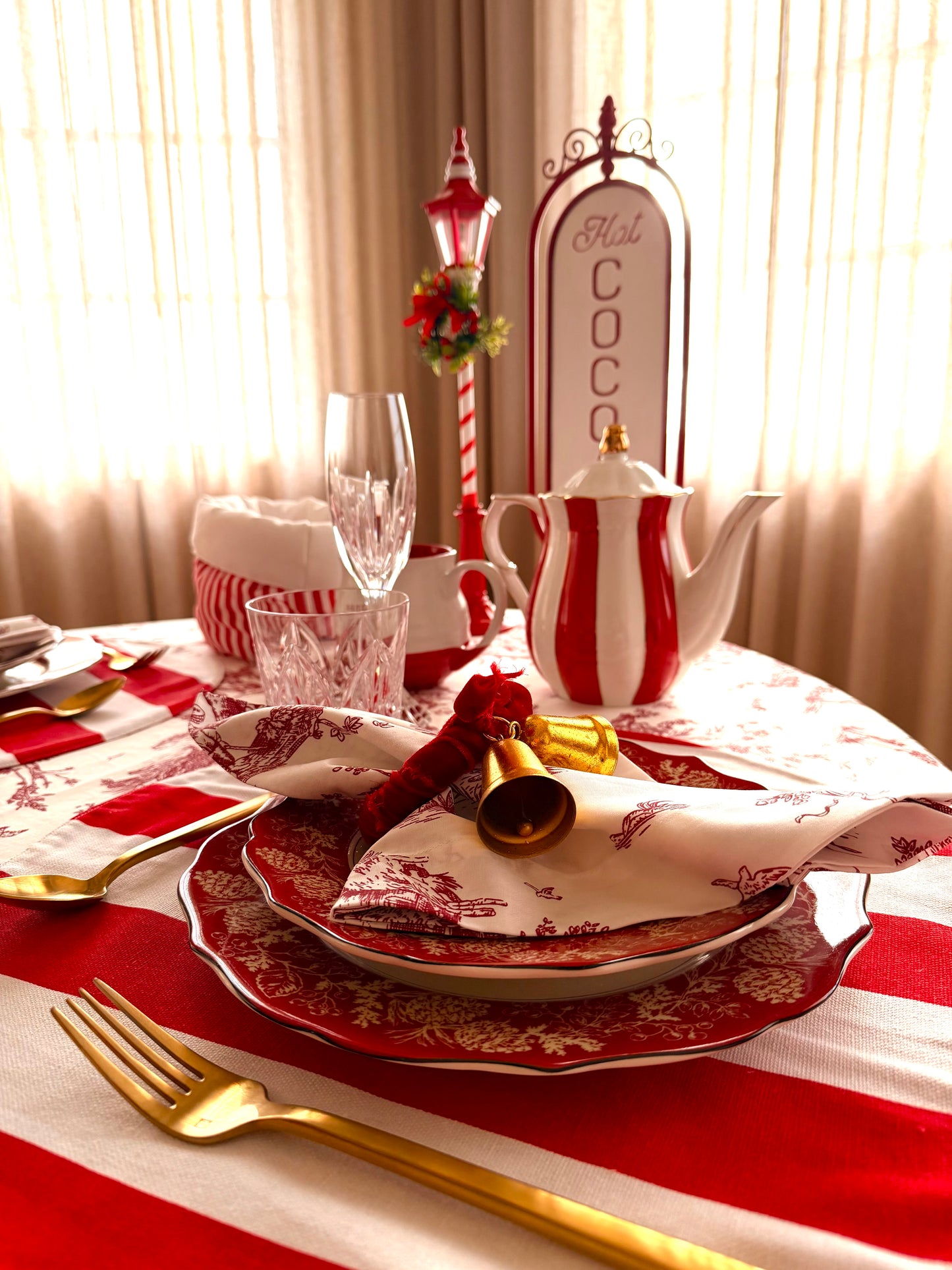 Jingle bells napkin ring