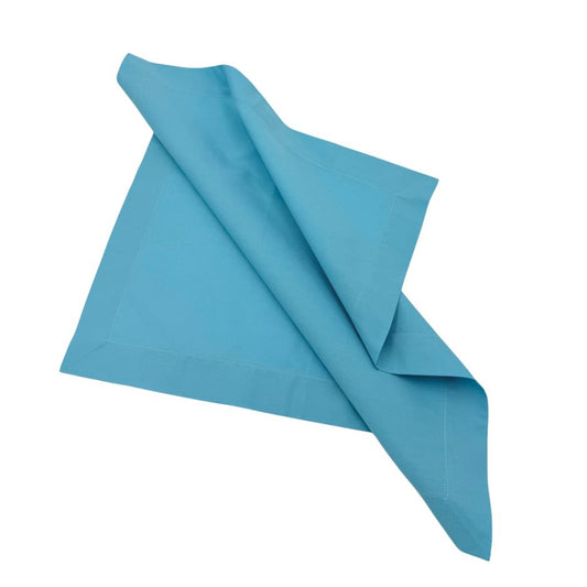 The turquoise napkins.