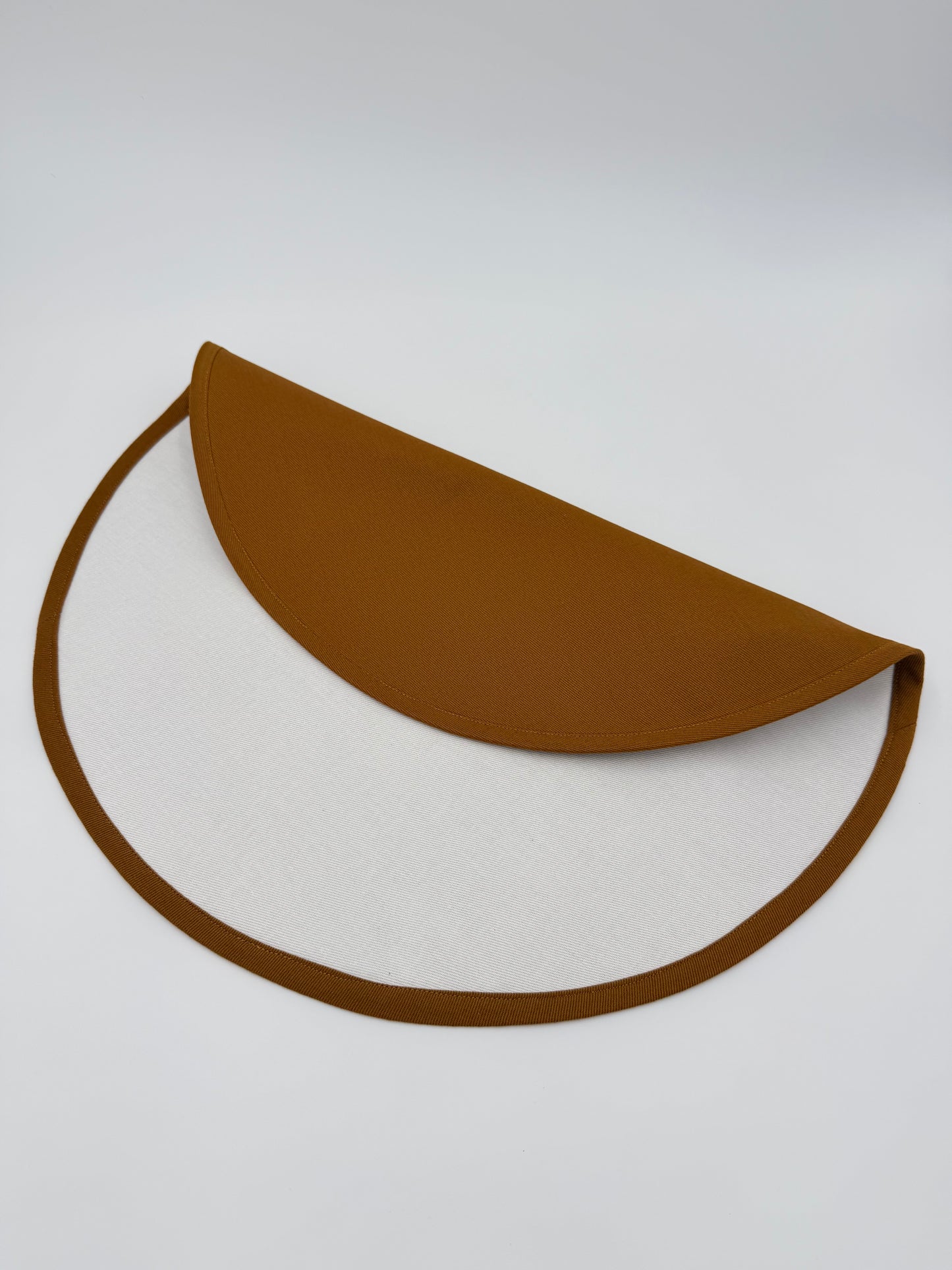 Fireplace round placemat.