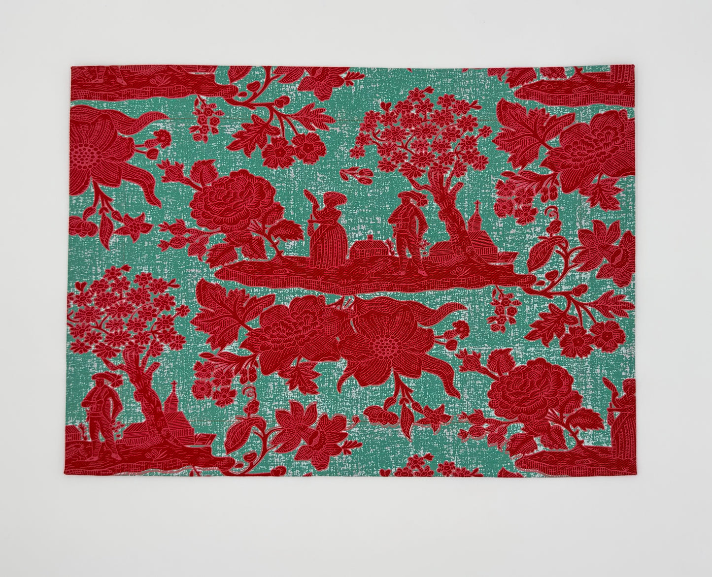 The christmas village classic placemat