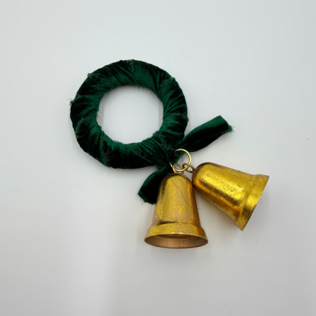 Jingle bells napkin ring.