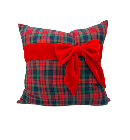Checkered Green Pillow set