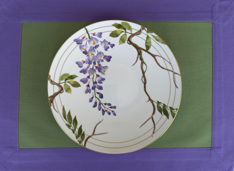 The Lilac and Green Box Placemats.