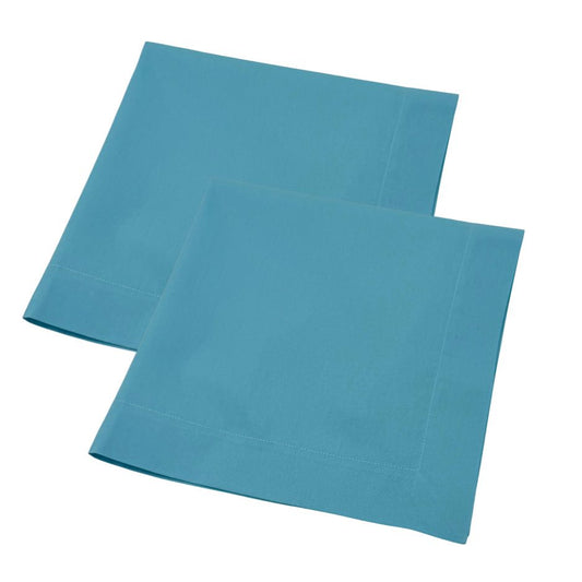 The turquoise napkins.