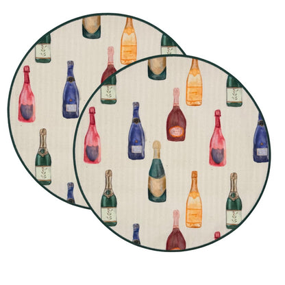 The Champagne placemats.