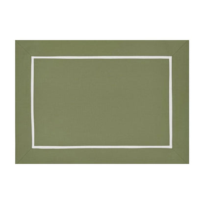 The Classic military green placemats.