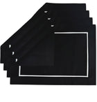 The Black Classic Placemats.