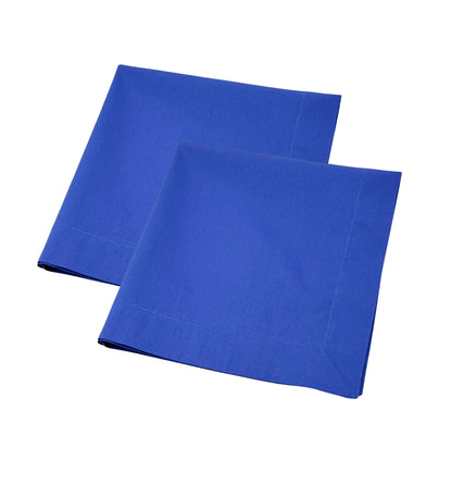 Royal blue napkins