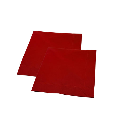 Red napkin