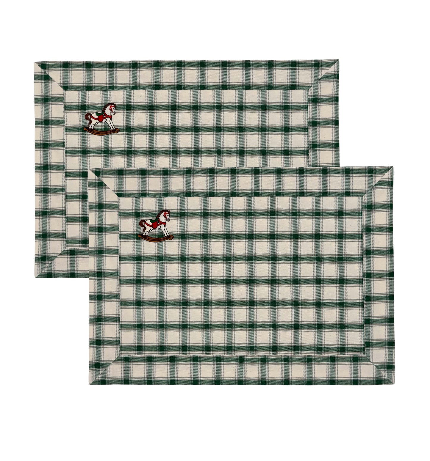 Hobby horse placemat.