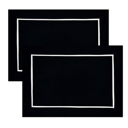 The Classic B&W placemats.