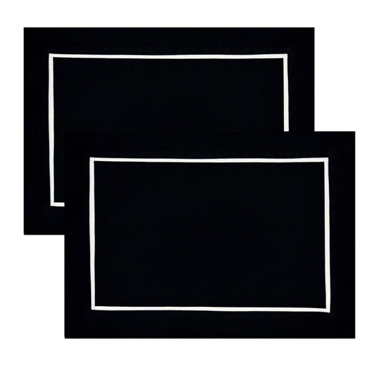 The Classic B&W placemats.