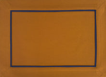The Caramel and Navy Classic Placemats.