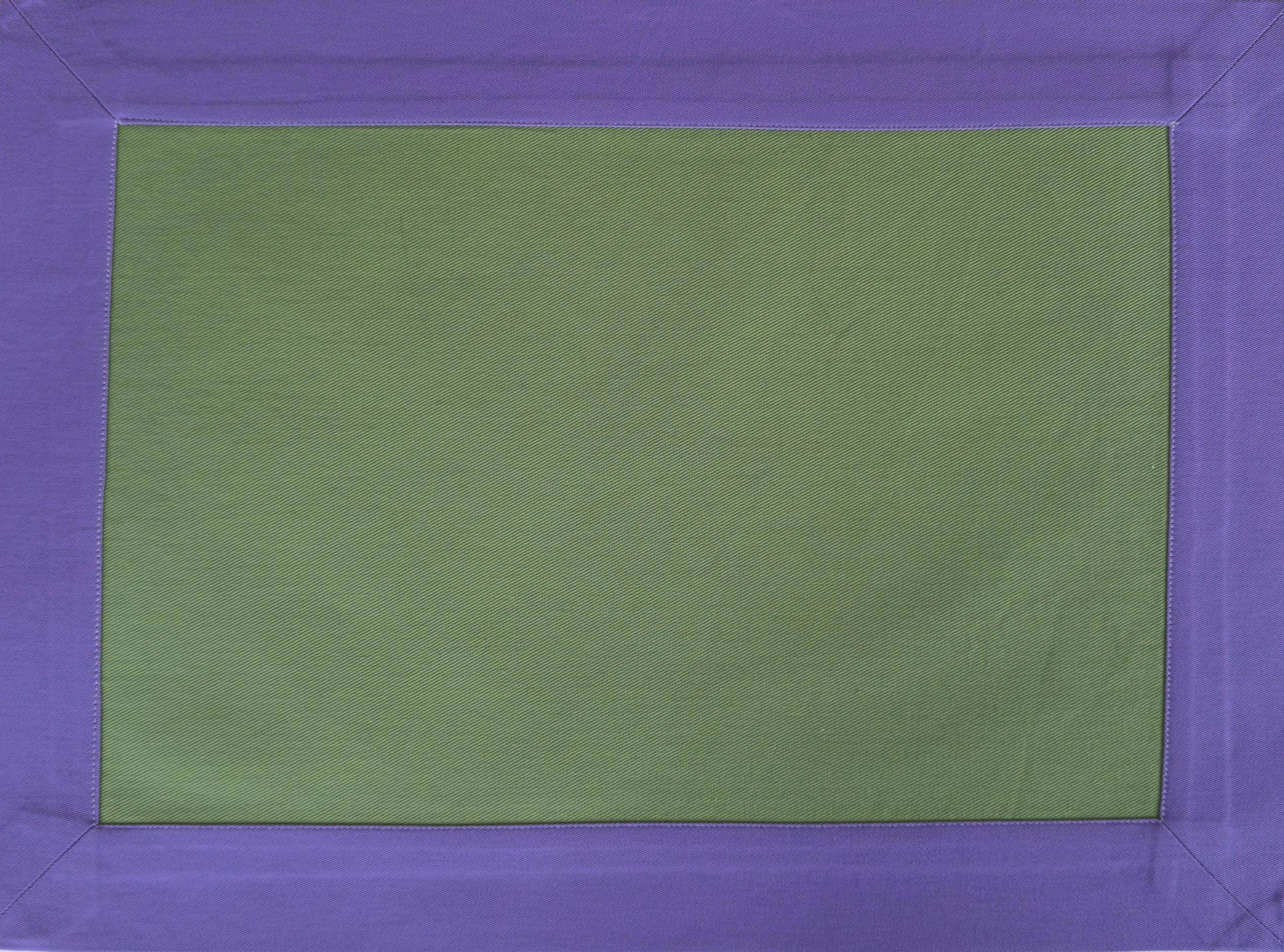 The Lilac and Green Box Placemats.