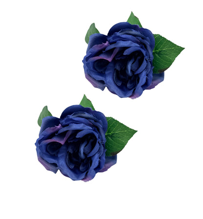 Blue rose ring