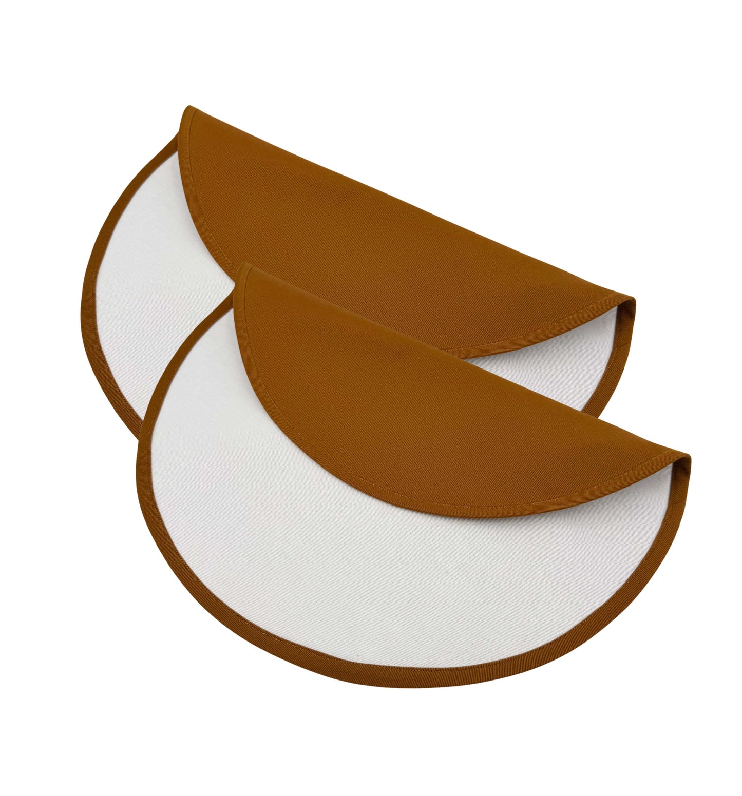 Fireplace round placemat.