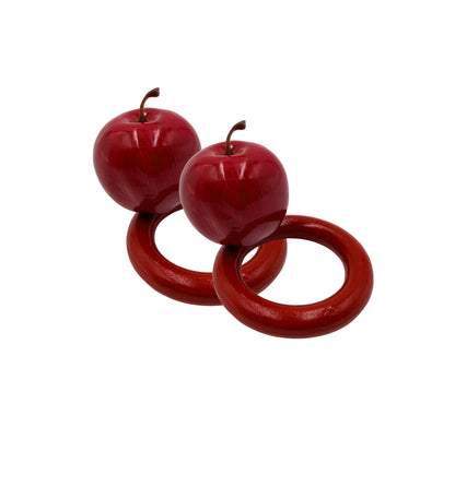 Apple napkin ring