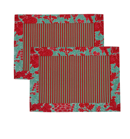 The christmas village classic placemat