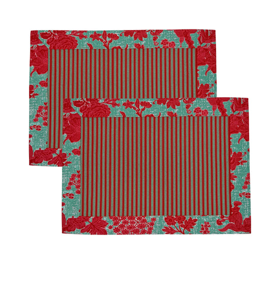 The christmas village classic placemat