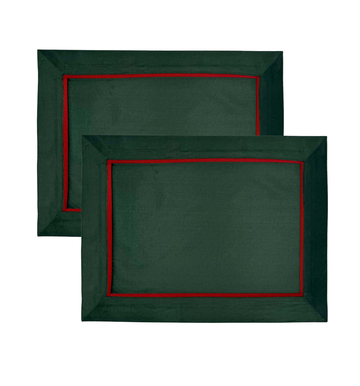 Christmas velvet placemat