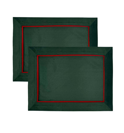 Christmas velvet placemat