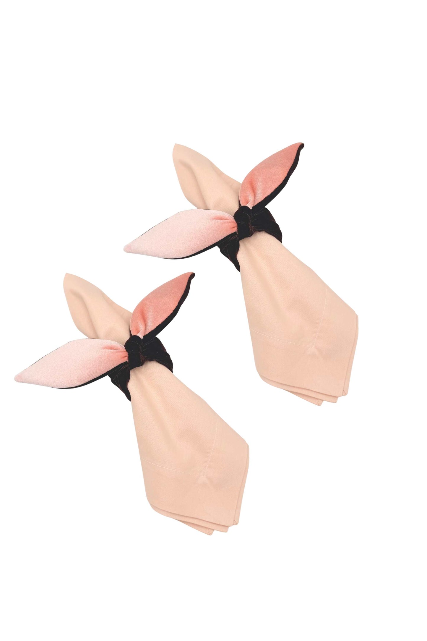 Easter bunny ear rings.