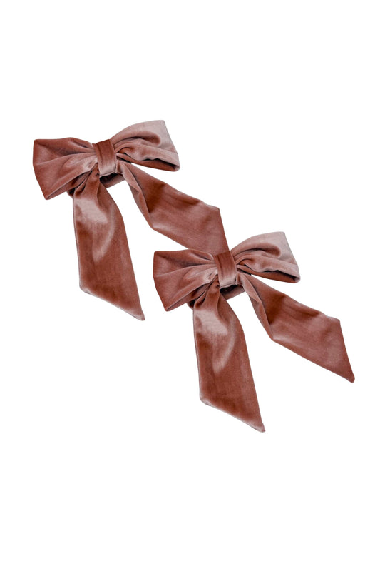 Old Pink bow napkin ring.