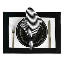The Black and White Box Placemats.