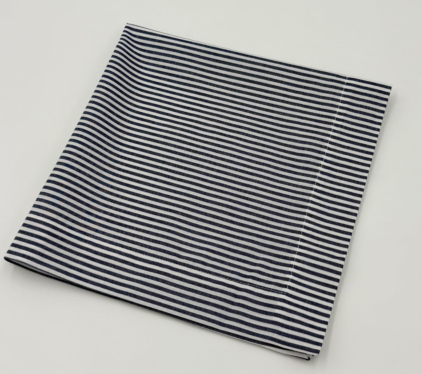 Navy stripes napkins