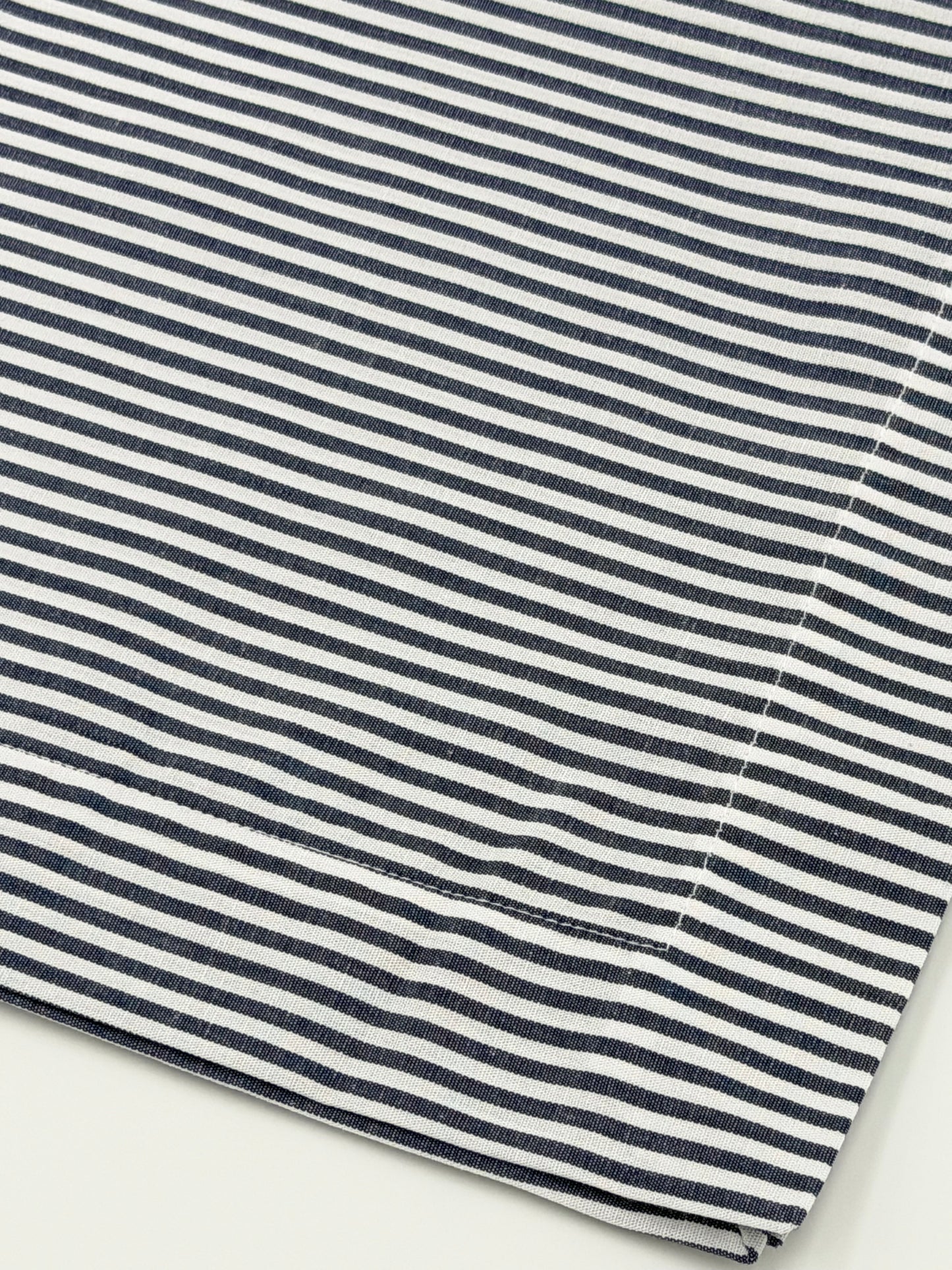 Navy stripes napkins