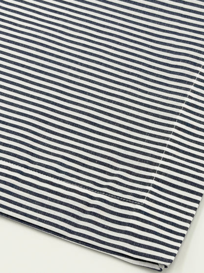 Navy stripes napkins