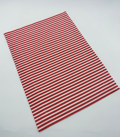 The stiped box placemat