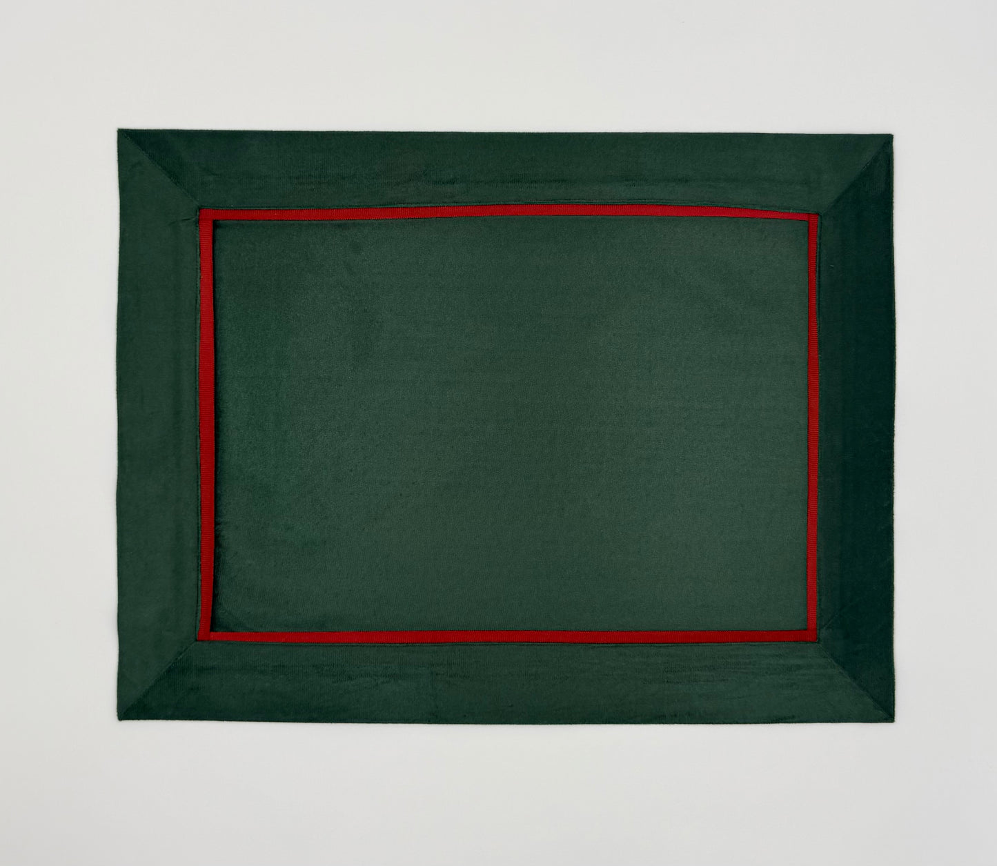 Christmas velvet placemat