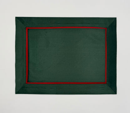 Christmas velvet placemat