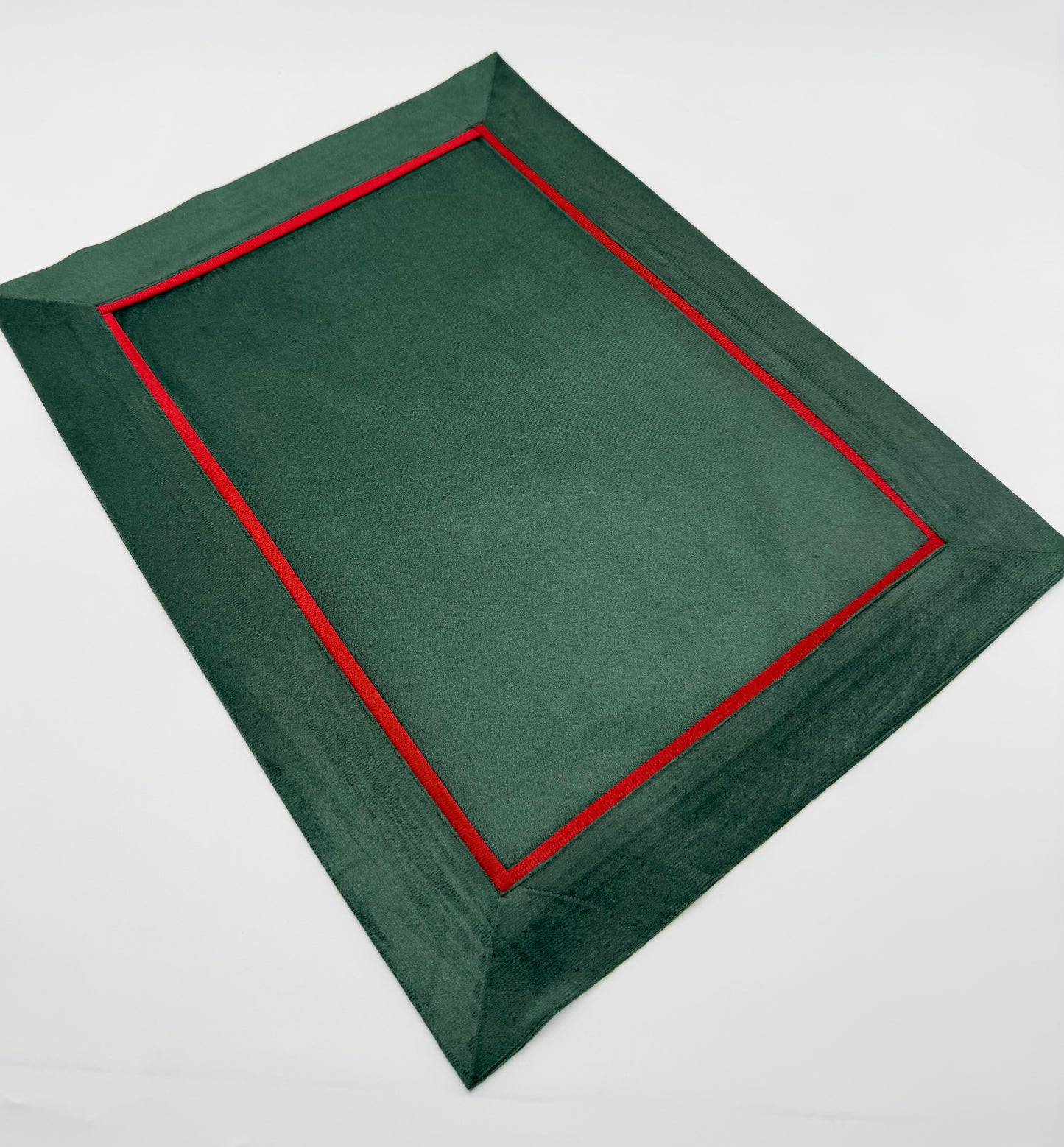Christmas velvet placemat