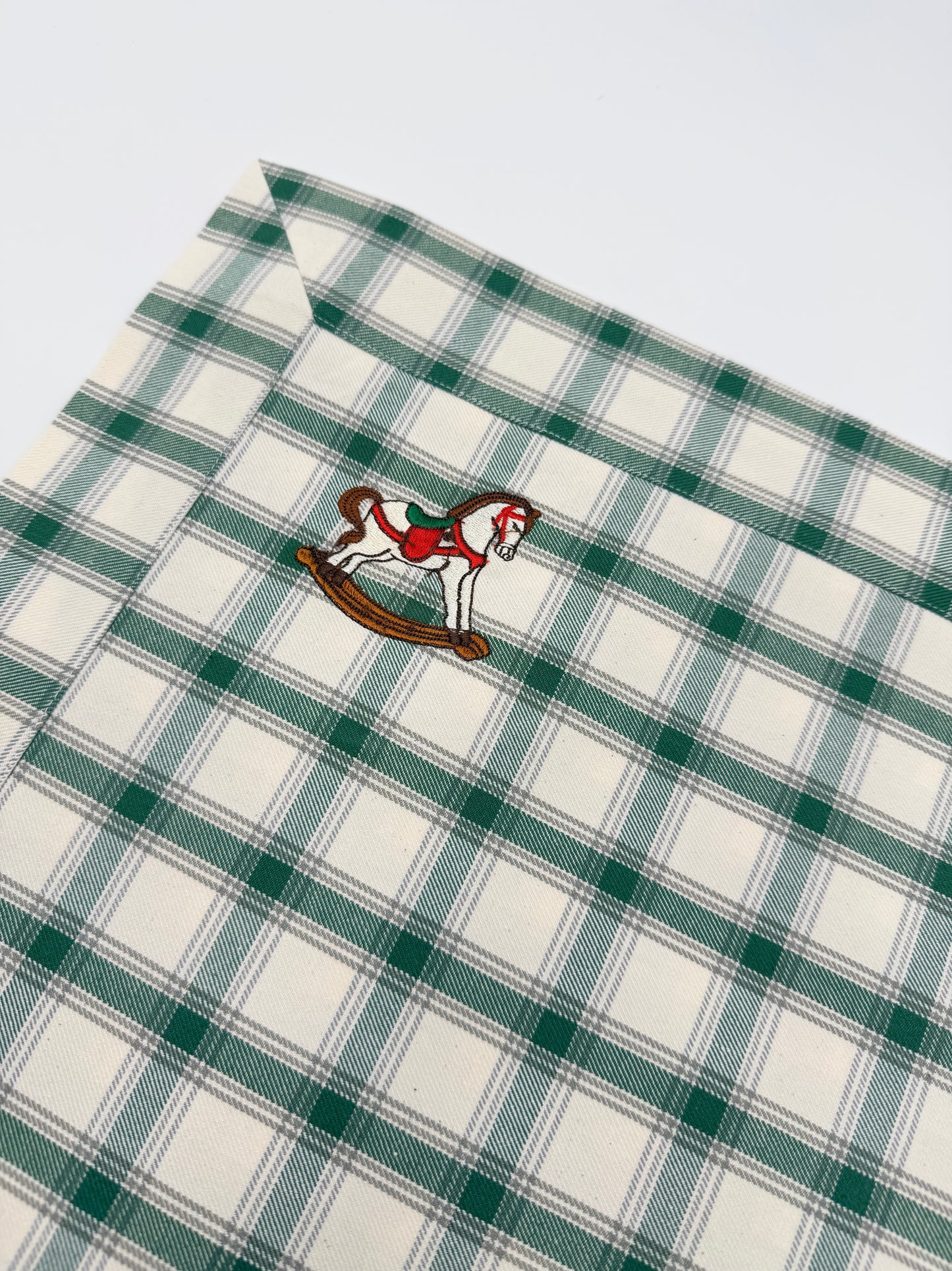 Hobby horse placemat.