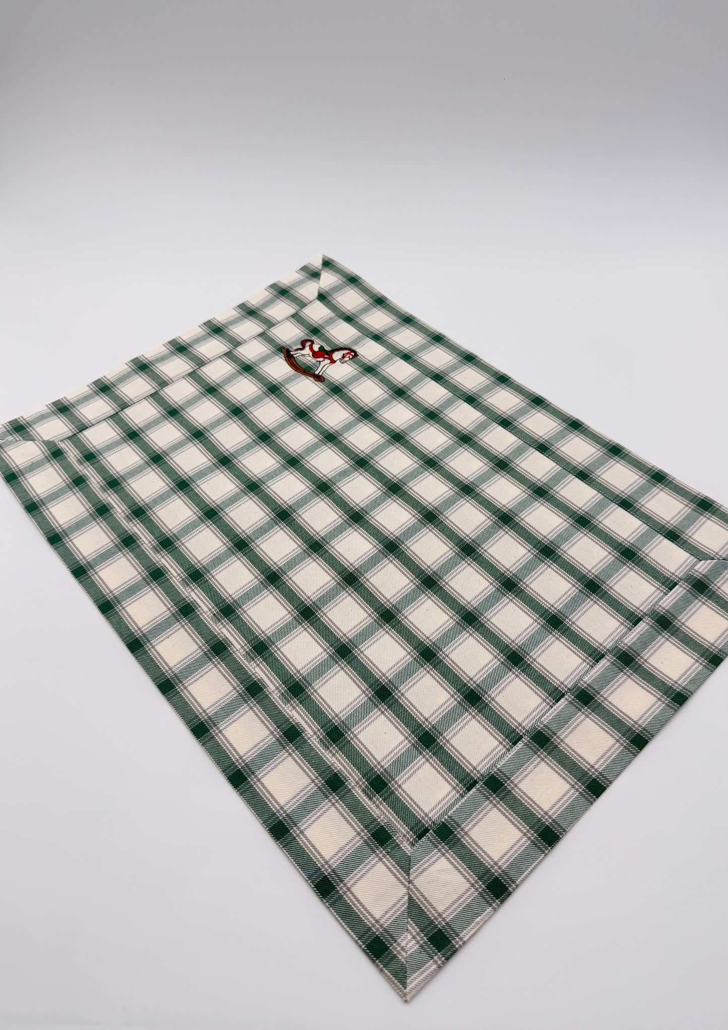 Hobby horse placemat.