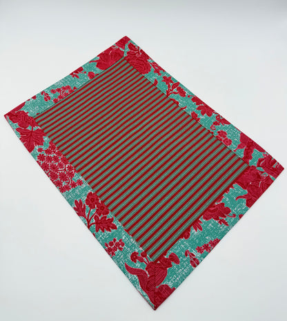 The christmas village classic placemat