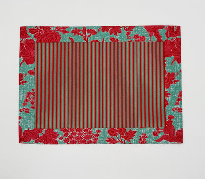 The christmas village classic placemat