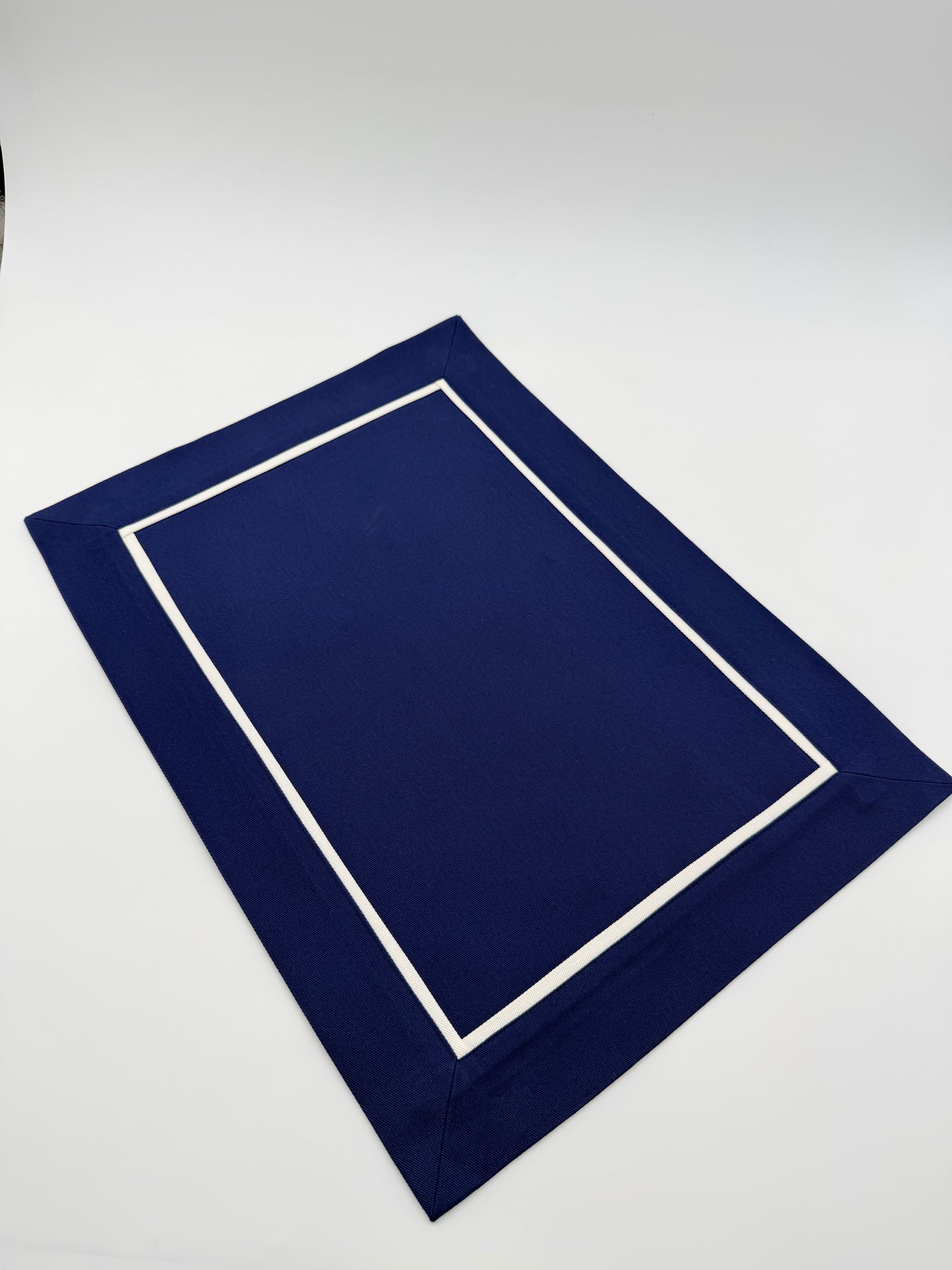 The classic navy placemat.