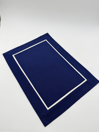 The classic navy placemat.
