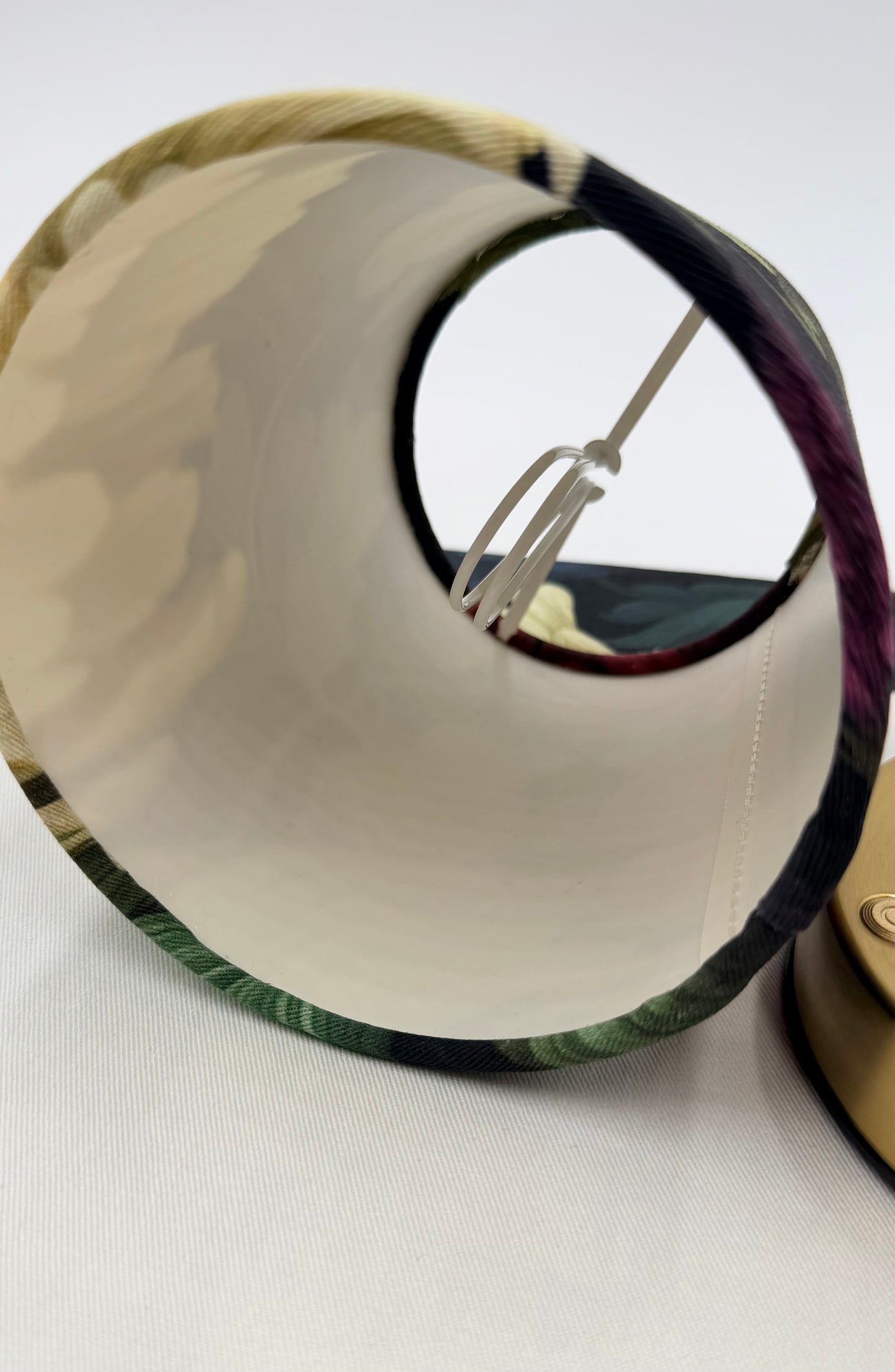 midnight flowers lampshade.