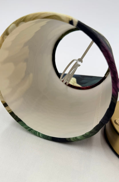 midnight flowers lampshade.