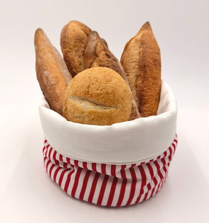 Round bread basket.