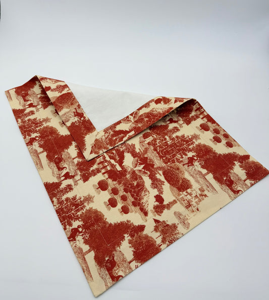 The Christmas toile  placemats