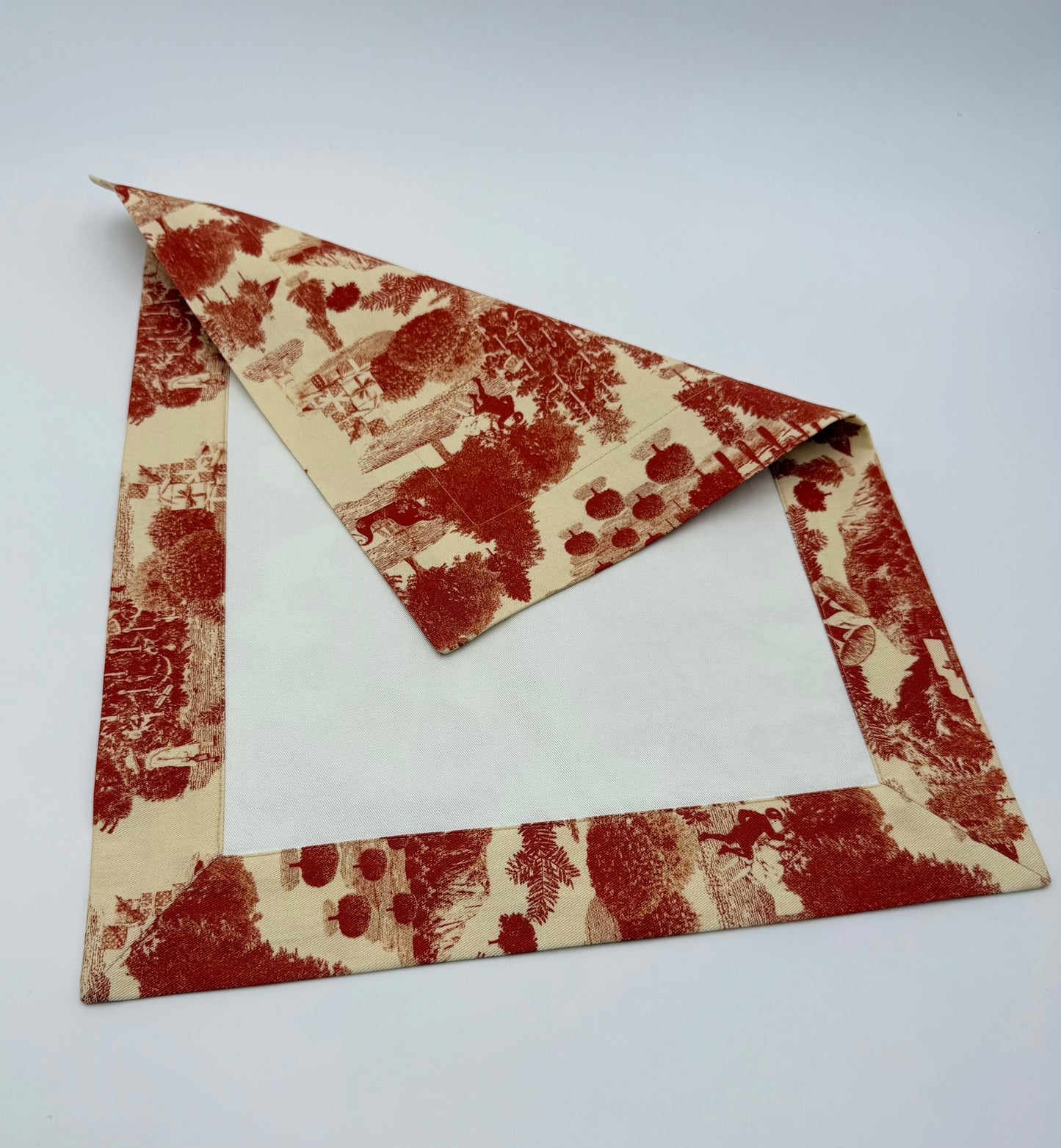 The Christmas toile  placemats